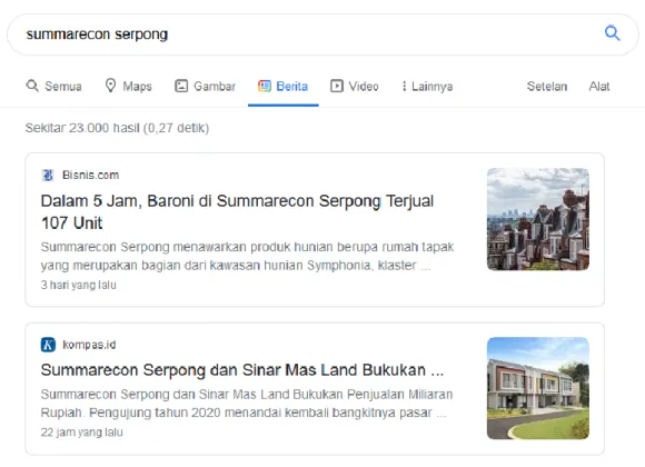 Gambar 3.2 Pencarian Keyword 