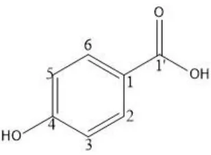 Gambar 1. Struktur senyawa 1
