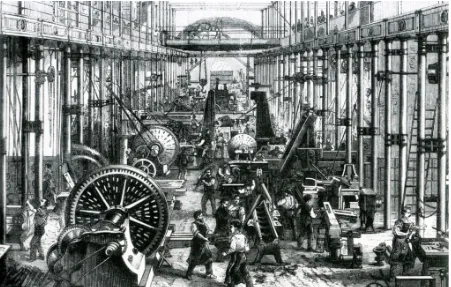 Gambar 7 : Pabrik di Era Revolusi Industri