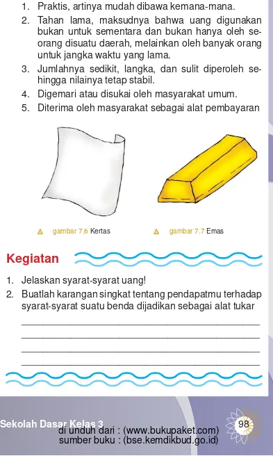 gambar 7.6 Kertas