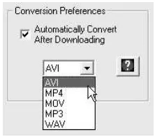 Gambar 5.14. Memilih Format File Output Konversi 