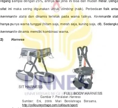 Gambar 7. Peralatan Harness 