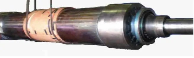 Gambar 2.5 Rotor Kutub Silinder 