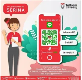 Gambar 1.1 Launching Chatbot Serina SMB Telkom 
