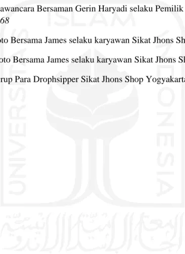 Gambar 1.Mekanisme Dropship Pada Umumnya, 28  Gambar 2. Logo dari Sikat Jhons Shop Yogyakarta, 37 