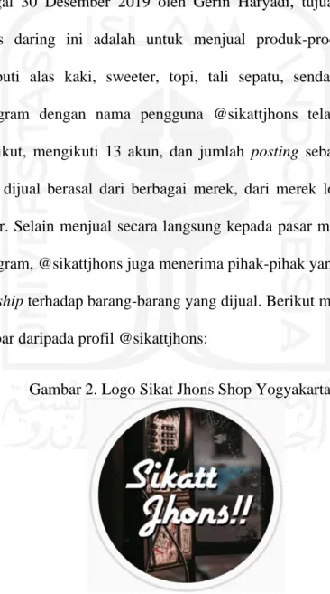 Gambar 2. Logo Sikat Jhons Shop Yogyakarta 54