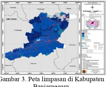 Tabel 1. Penutup Lahan Hasil Interpretasi Citra ALOS di Kabupaten Banjarnegara 