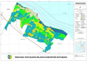 Gambar 2.1 Peta Wilayah Kabupaten Batu Bara 