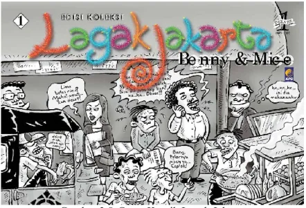 Gambar 3.8 Cover Komik Lagak Jakarta 