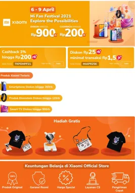 Gambar 3.6 KV Xiaomi Mi Fans Festival 