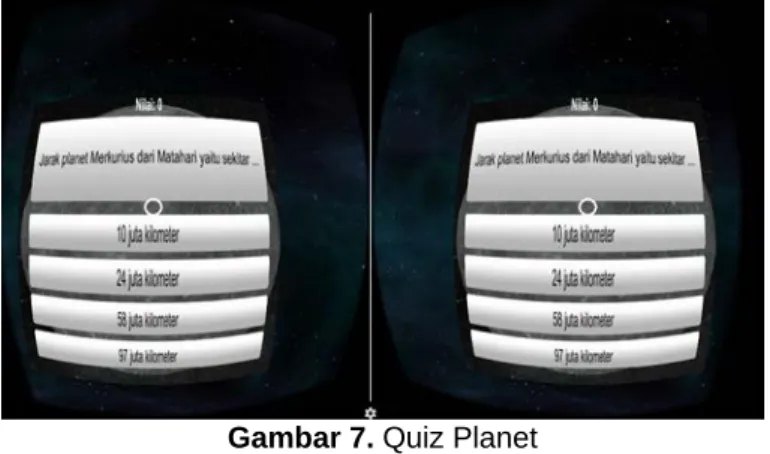 Gambar 7. Quiz Planet 