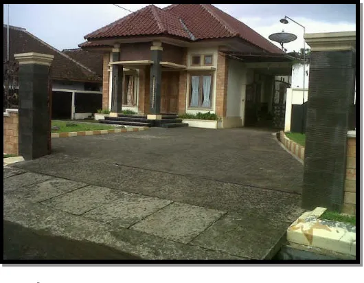 Gambar 3.6Rumah Permukiman pinggiran 