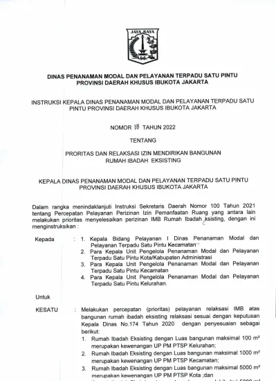 DINAS PENANAMAN MODAL DAN PELAYANAN TERPADU SATU PINTU PROVINSI DAERAH ...