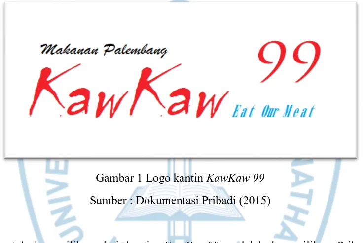 Gambar 1 Logo kantin KawKaw 99 