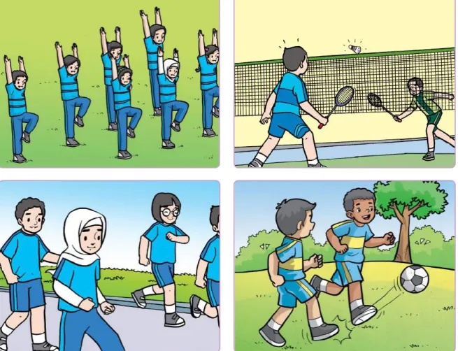 Gambar 1.10 Berolahraga