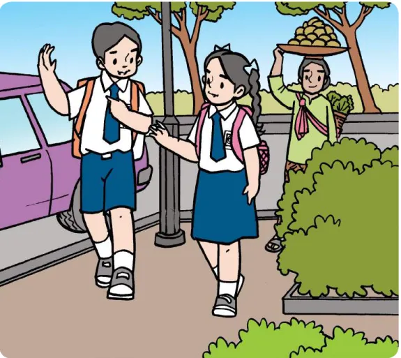 Gambar 1.15 Menjaga kesehatan