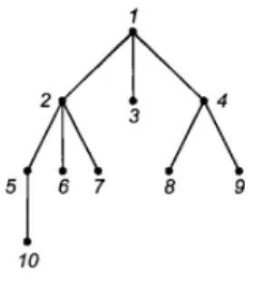 Gambar 2.4 Pohon Berakar Terurut Sumber : Buku Matematika Diskrit F. Pohon m-ary
