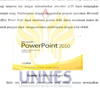 Gambar 2.3 Microsoft Power Point 