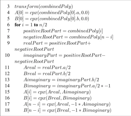 Gambar 3.10 Pseudocode Fungsi MassFFT Class FFT (2)