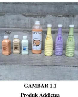 GAMBAR 1.1  Produk Addictea 