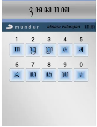 Gambar 4.11 Form Lihat Aksara Murda 