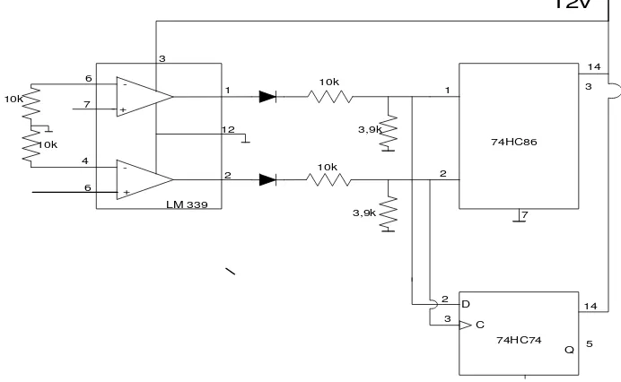Gambar 3.3. Rangkaian Detektor Fasa 