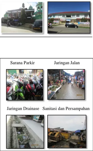 Gambar  6. Kondisi Sarana Prasarana di Pasar Remu 