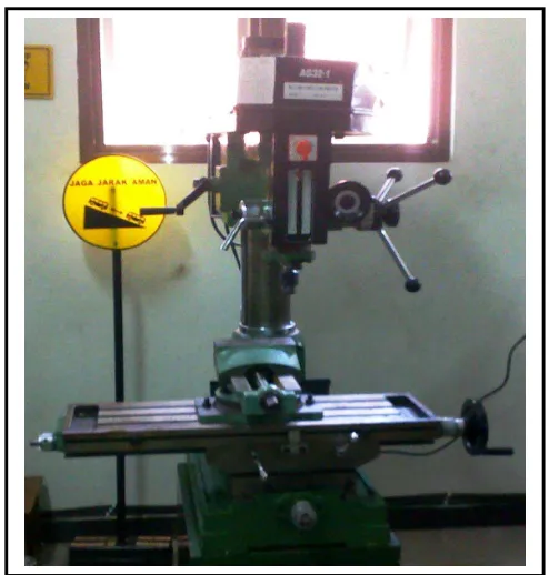Gambar 5.1 Mesin Milling dan Drilling 
