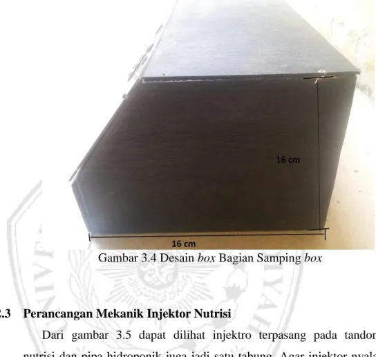 Gambar 3.4 Desain box Bagian Samping box  