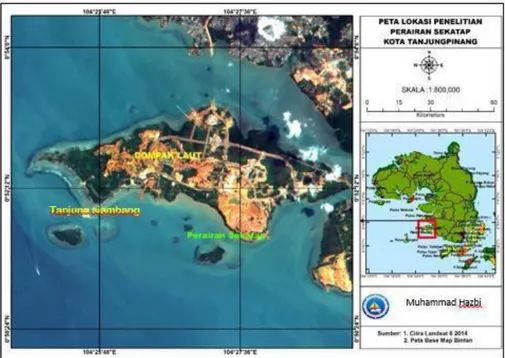 Gambar 4. Perairan Tanjung Siambang Kepulauan Riau 