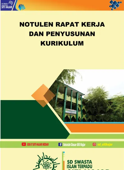 NOTULEN RAPAT KERJA DAN PENYUSUNAN KURIKULUM