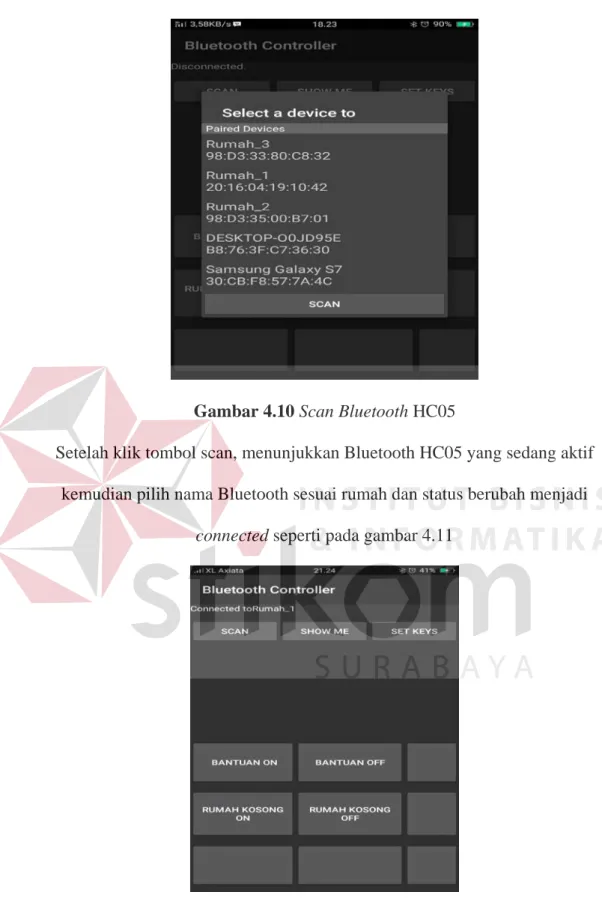 Gambar 4.10 Scan Bluetooth HC05 