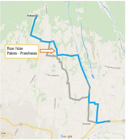 Gambar 2 Lokasi Pengambilan Data 