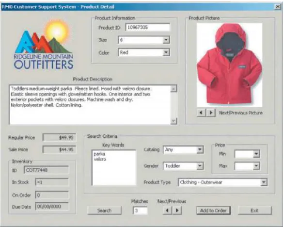 Gambar 2.13 Contoh User Interface  Sumber: Satzinger, Jackson &amp; Burd (2012: 203) 