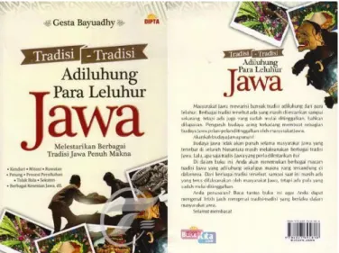 Tabel 3.2. Tabel Spesifikasi Buku “ Tradisi-Tradisi Adiluhung Para Leluhur  Jawa“ 