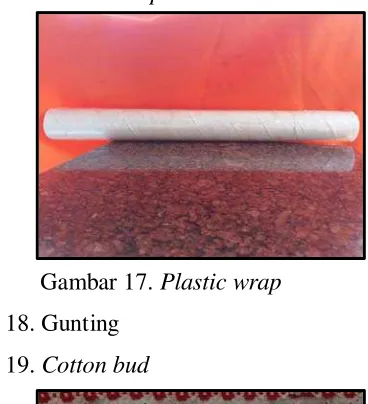 Gambar 17. Plastic wrap 