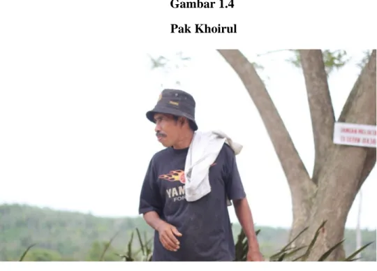 Gambar 1.4   Pak Khoirul  