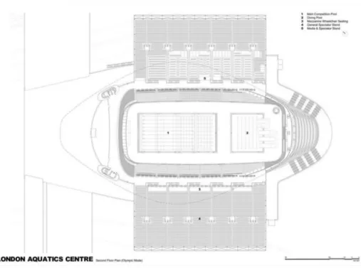 Gambar 2.7 Second Floor Plan  Sumber: archdaily.com, 2011 