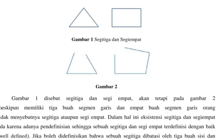 Gambar 1 Segitiga dan Segiempat 