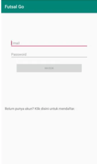 Gambar 4.1 Login Penyewa dan Pemilik 