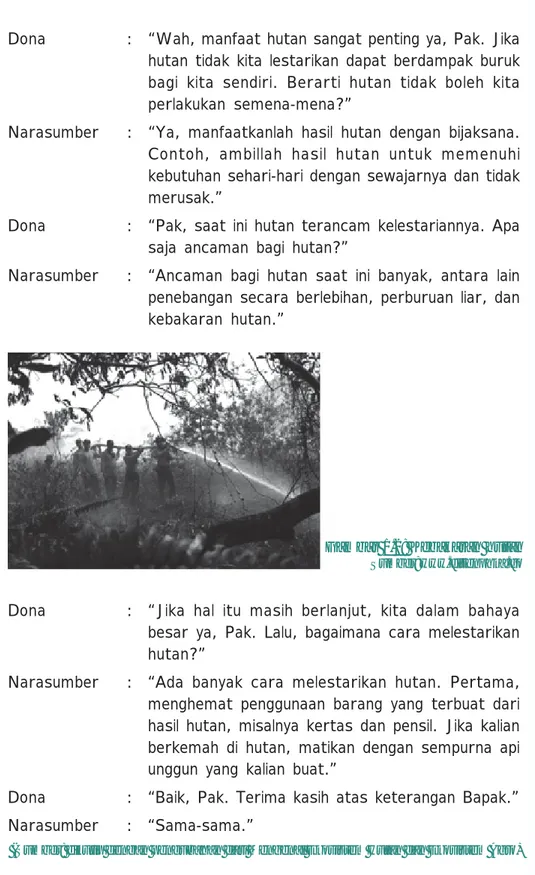 Gambar 1.2: Kebakaran hutan