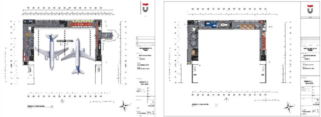 Gambar 2. Denah Layout lantai 1 
