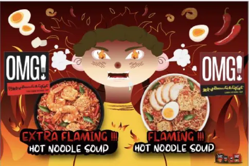 Gambar 3.7 Design Packaging OMG Setelah Revisi 