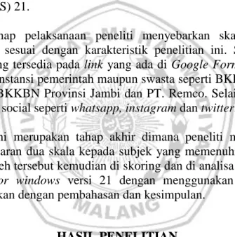 Tabel 3. Deskripsi Data 