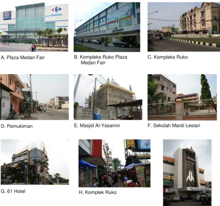 Gambar 4.5 Kondisi Eksisting Sekitar Site  Sumber: Hasil Olah Data Primer 