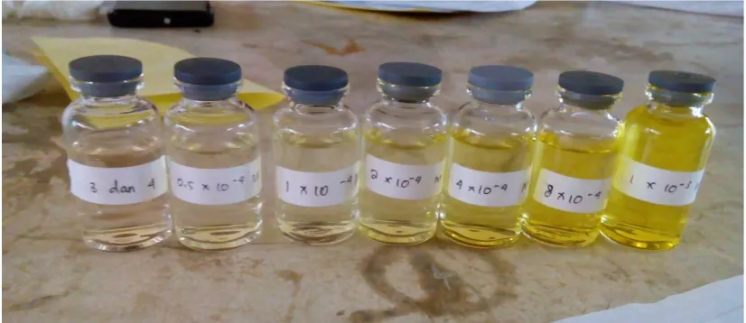 Gambar 4.1 Larutan K2Cr2O7