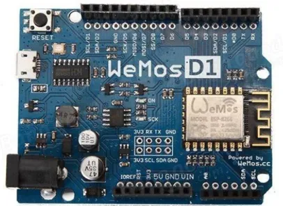 Gambar 2.3 Microcontroller Wemos 