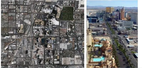 Gambar di samping merupakan gambar dari Las Vegas, yang memiliki linkage penghubung yang bersifat kaitan saja (netral)