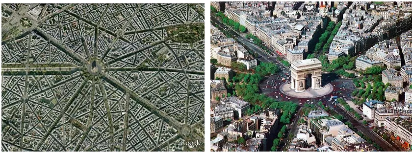 Gambar diatas merupakan gambar dari Arc De Triomphe – Paris  Linkage yang bersifat fokus untuk memusatkan suatu kawasan, serta memiliki fungsi dan arti khusus dalam kota karena bersifat dominan dan menonjol daripada lingkungannya