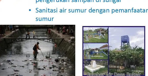 Gambar 4 . Sanitasi Air sungai dan sanitasi air sumurSumber : http://bangazul.com/?q=http://bangazul.blogspot.com/2012/08/sanitasi-di-wilayah-dki-jakarta.html